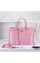 Prada 2274 Burnished Leather Handbag in Pink LSS VS00812
