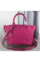 Prada Calfskin Leather Tote Bag 1BG128 Rose VS04824