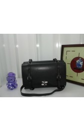 Prada Lux Nappa Leather Flap Bags BT0993 Black VS08229