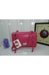 Prada Lux Nappa Leather Flap Bags BT0993 Rose VS07072