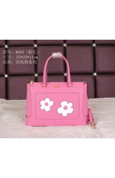 Prada Original Grainy Leather Tote Bag BN8093 Pink VS05479
