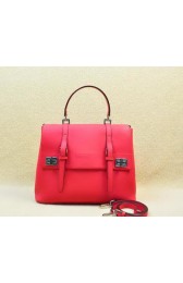Prada Original Leather Tote Bag BN2789 Red VS09600