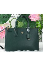 Prada Saffiano Calfskin Leather Tote Bag PBN2274 Green VS01948