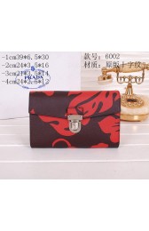 Prada Saffiano Leather Document Holder P60023 Red VS05598