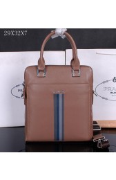 Prada Smooth Leather Tote Bag M38422 Wheat VS05894