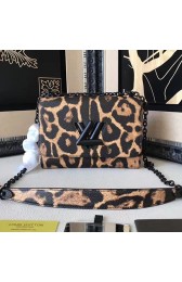 Quality Louis Vuitton Leopard Twist MM Brown M50280 VS01545