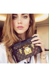 Quality Louis Vuitton Petite Malle Monogram Canvas Bag M50016 VS07717