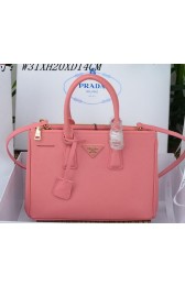 Quality Prada Saffiano Leather Tote Bag PBN1801 Pink VS05198