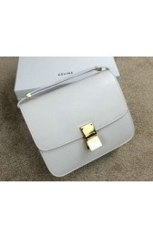 Replica Celine Classic Box Small Flap Bag Smooth Leather C11042 OffWhite VS07759