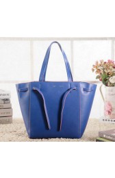 Replica Celine Medium Cabas Phantom Bag Smooth Leather C3348 Royal VS09802