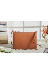 Replica Celine Trio Crossbody Messenger Bag 3000 in Brown Original Calfskin Leather VS09780