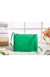 Replica Celine Trio Crossbody Messenger Bag 3000 in Green Original Calfskin Leather VS08523