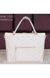 Replica Cheap Louis Vuitton Calfskin Leather Bastille MM Tote Bags M40100 White VS01017