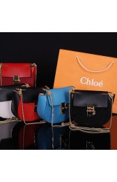 Replica Chloe Drew Small Leather and Suede Cross-body Bag 3S7671 VS08732