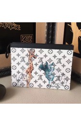 Replica Designer Louis Vuitton Monogram Canvas Zebra Pochette Voyage MM M66639 VS01586