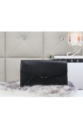 Replica Fendi 2Jours Clutch Calfskin Leather 8M0312 Black VS08921