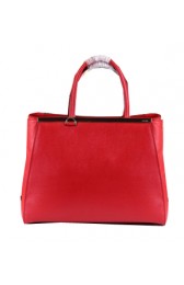 Replica Fendi 2Jours Tote Bag Original Leather 8B8834 Red VS03763