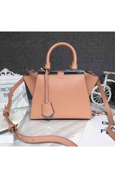 Replica Fendi 3Jours Tote Bag Rose Pink Original Leather F280501 VS00533