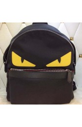 Replica Fendi BUGGIES BACKPACK Nylon F6617 Black VS03609