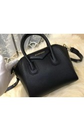 Replica Givenchy mini Antigona Bag Goat Leather G1900 Black VS00371