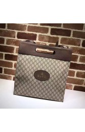 Replica Gucci Soft GG Supreme Tote Brown 463491 VS04917
