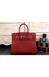 Replica Hermes Birkin 35CM 30CM Tote Bag Original Leather HB35O Burgundy VS07975