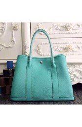 Replica Hermes Garden Party 36 30 Tote Bag in Imported Togo Leather Light Green VS00689