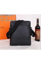 Replica Hermes Messenger Bag Original Calf Leather H8589 Black VS02920
