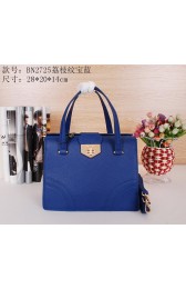 Replica High Quality Prada Grainy Leather Top Handle Bag BN2725 Royal VS04404