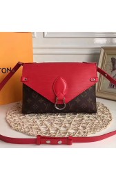 Replica Hot Louis Vuitton Saint Michel Red M44033 VS08496