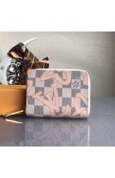 Replica Louis Vuitton Damier Azur Canva Zippy Coin Purse N60098 VS02873