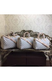 Replica Louis Vuitton Damier Azur Canvas Speedy Bandouliere Bag N41732 VS09127