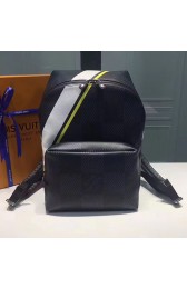 Replica Louis Vuitton Damier Cobalt Canvas Apollo Backpack Yellow N44006 VS08492