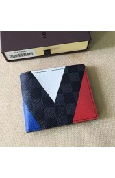 Replica Louis Vuitton Damier Cobalt Canvas Slender Wallet Regatta N41592 VS05081