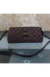 Replica Louis Vuitton Damier Ebene Canvas Eva Clutch N55213 VS03205