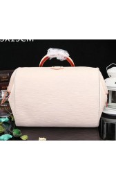 Replica Louis Vuitton Epi Leather Boston Bag M93246 OffWhite VS08862