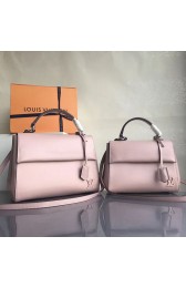 Replica Louis Vuitton Epi Leather Cluny MM Rose Beige M41302 VS09702