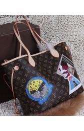 Replica Louis Vuitton Monogram Canvas Cindy Sherman Neverfull MM Bag M40995 VS05828