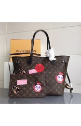 Replica Louis Vuitton Monogram Canvas Neverfull MM M42844 VS03529