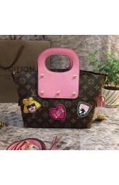Replica Louis Vuitton Monogram Canvas Tote Bag M407711 Pink VS01720