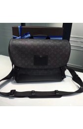 Replica Louis Vuitton Monogram Eclipse Canvas Messenger MM Voyager M40510 VS01110