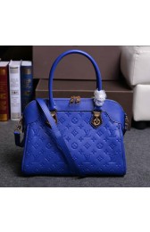 Replica Louis Vuitton Monogram Empreinte Tote Bags M43882 Blue VS04139