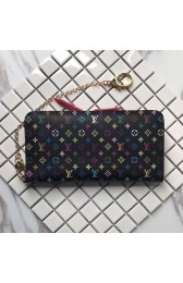 Replica Louis Vuitton Monogram Multicolore Insolite Wallet Black M93754 VS07315