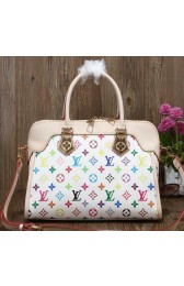 Replica Louis Vuitton Monogram Multicolore Tote Bag M41809 White VS04851