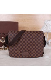 Replica Louis Vuitton N51212 Damier Ebene Canvas Brooklyn GM Bag VS09790