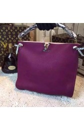Replica Louis Vuitton Python Tournon Hobo Bag M50541 Purple VS00577