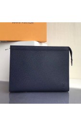 Replica Louis Vuitton Taiga leather Pochette Voyage MM Indigo M30677 VS03236