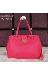 Replica Prada Grainy Leather Tote Bag BN2752 Rose VS05335