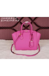 Replica Prada Original Grainy Leather Tote Bag BN2588 Rose VS00188