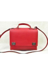 Replica Prada Original Leather Tote Bag BN2796 Red VS08977